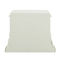 Adara Nightstand Antique White Finish Bd01249 Antique White Mdf