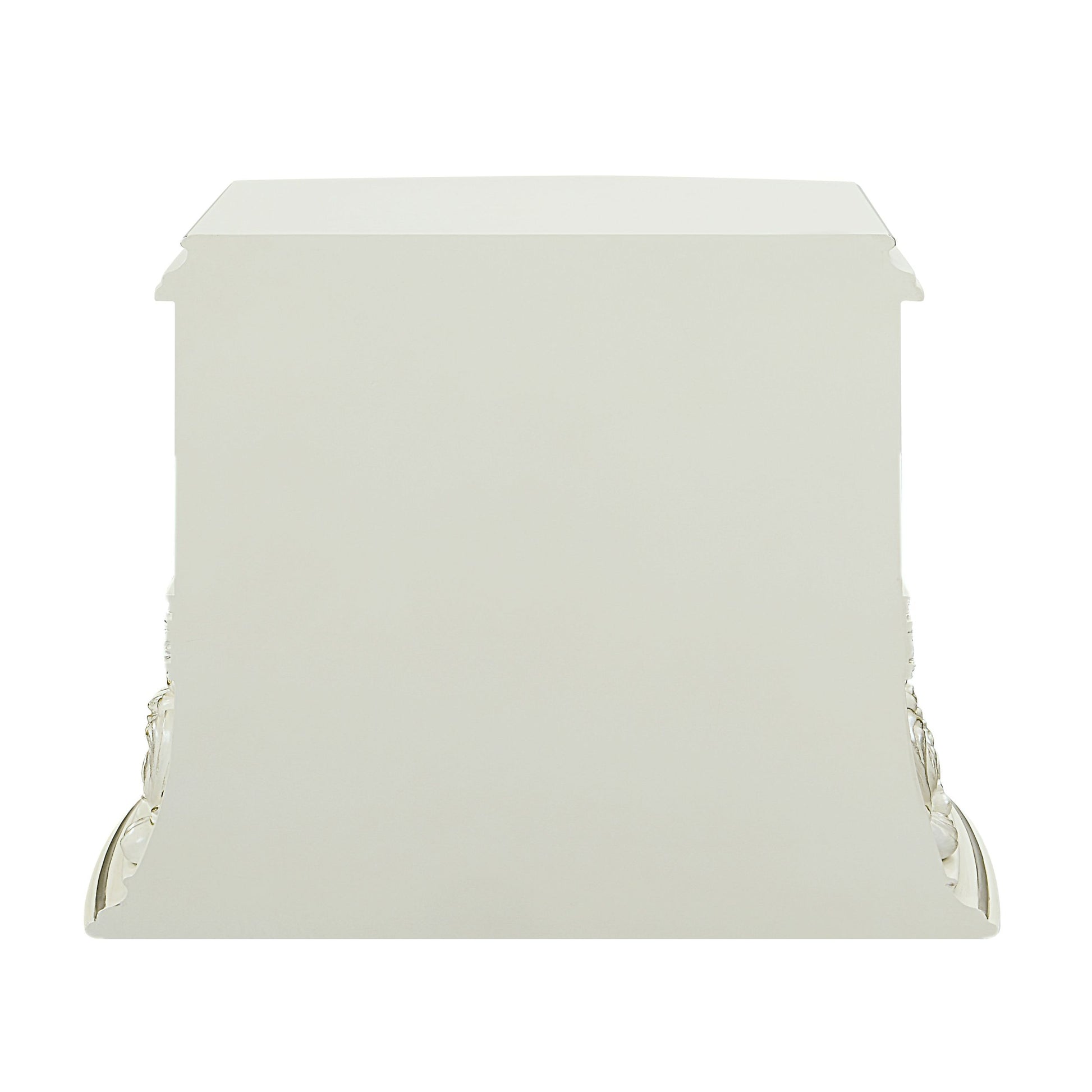 Adara Nightstand Antique White Finish Bd01249 Antique White Mdf