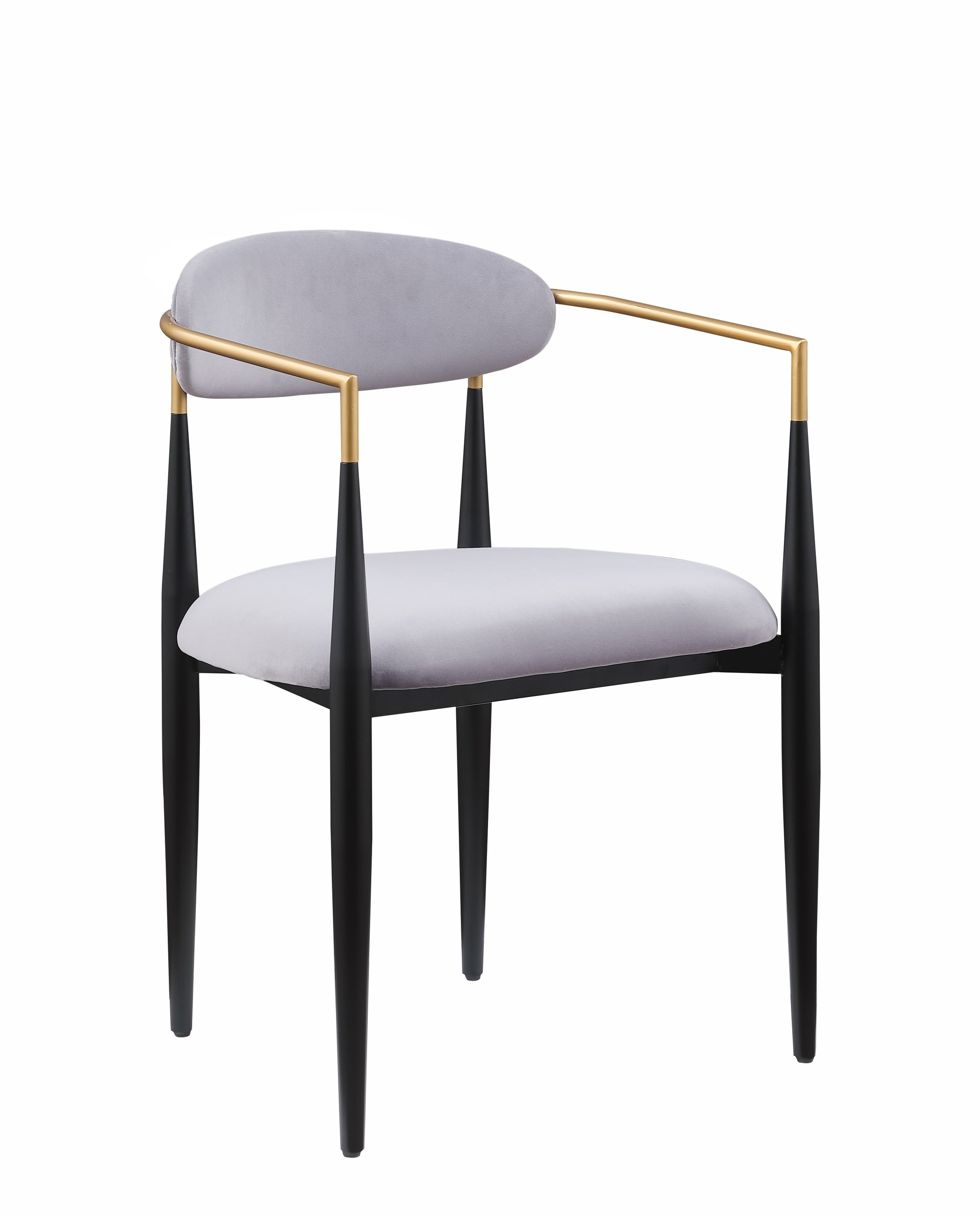Modern Contemporary 5Pc Dining Set Black Sintered Stone Table And Gray Chairs Fabric Upholstered Stylish Furniture Black Gray Seats 4 Dining Room 60 Inches Contemporary,Modern,Ultra Modern Rectangular Dining Table With Chair Sintered Stone