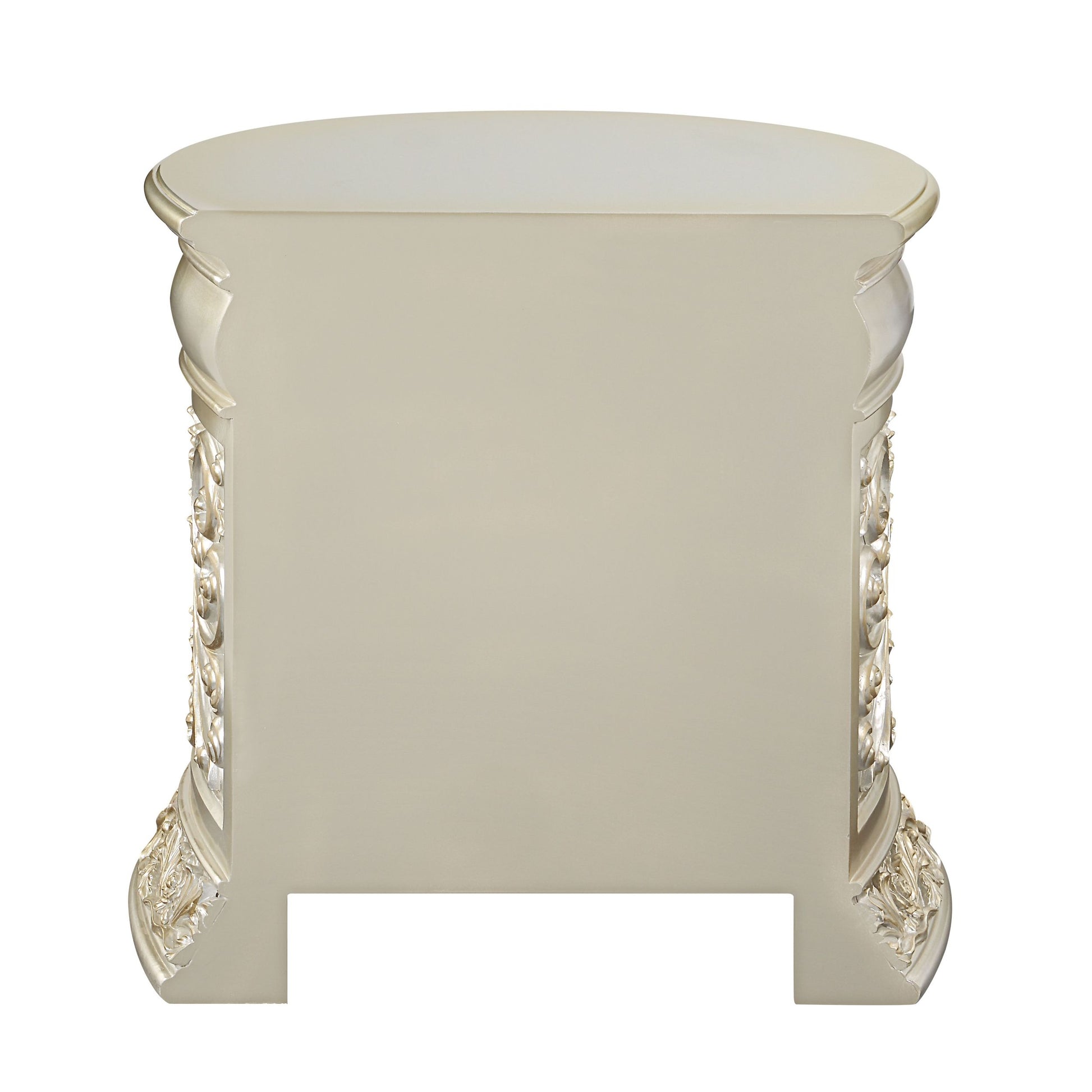 Sorina Nightstand Antique Gold Finish Bd01242 Gold Mdf