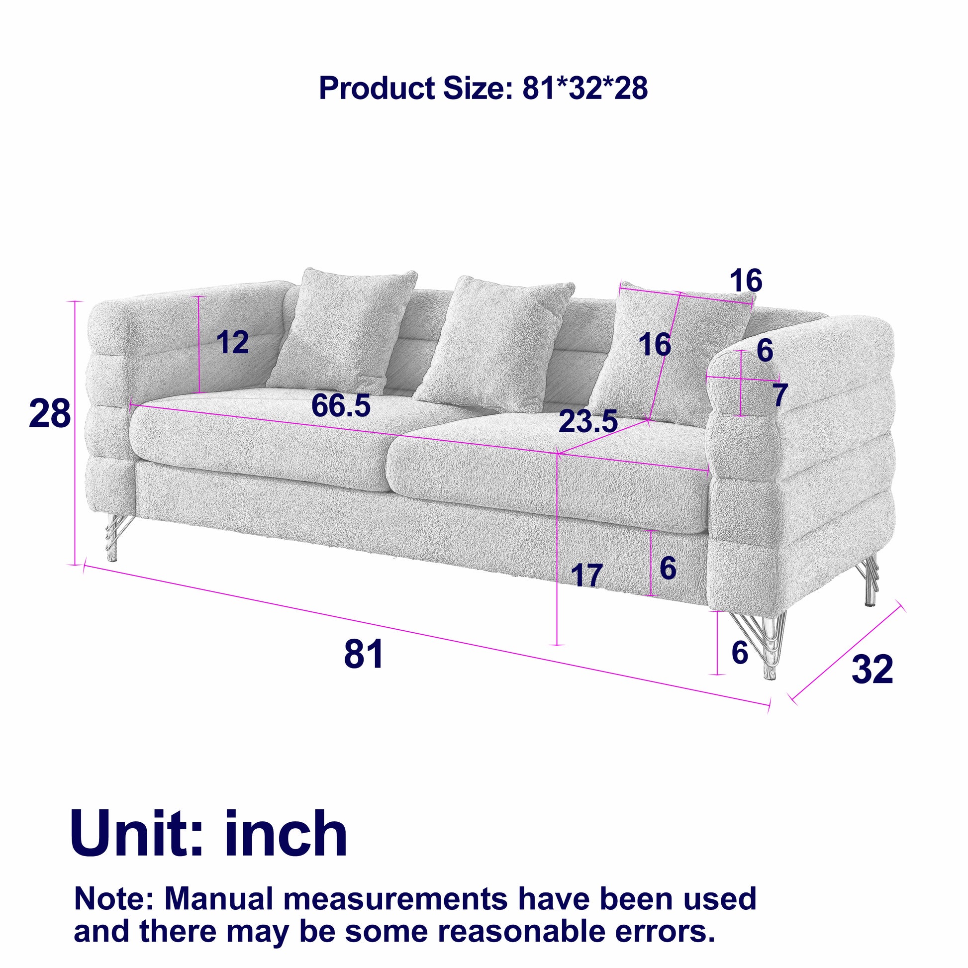 3 Seater 2 Seater Combination Sofa.Green Teddy Green Primary Living Space American Design Foam Fabric
