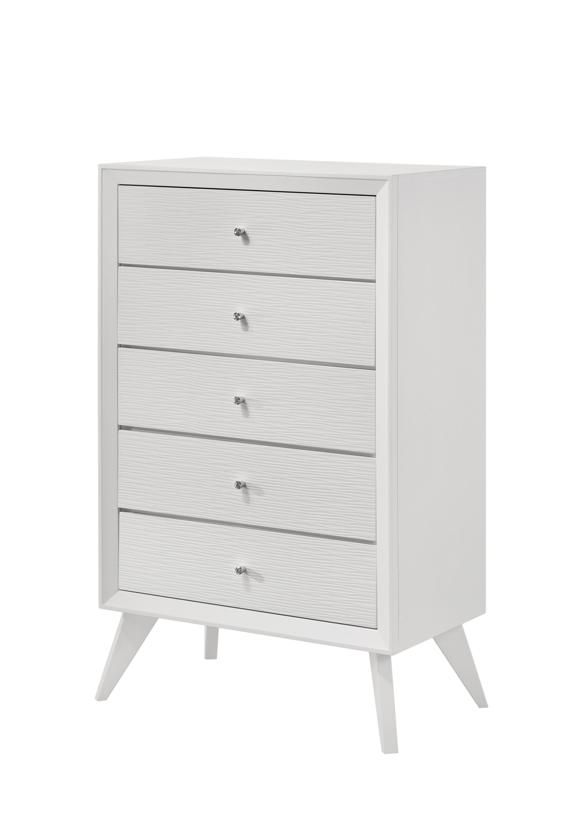 Cerys Chest White Finish Bd01562 White Mdf