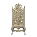 Danae Side Chair Set 2 Pu, Champagne & Gold Finish Dn01198 Gold Solid Wood Mdf