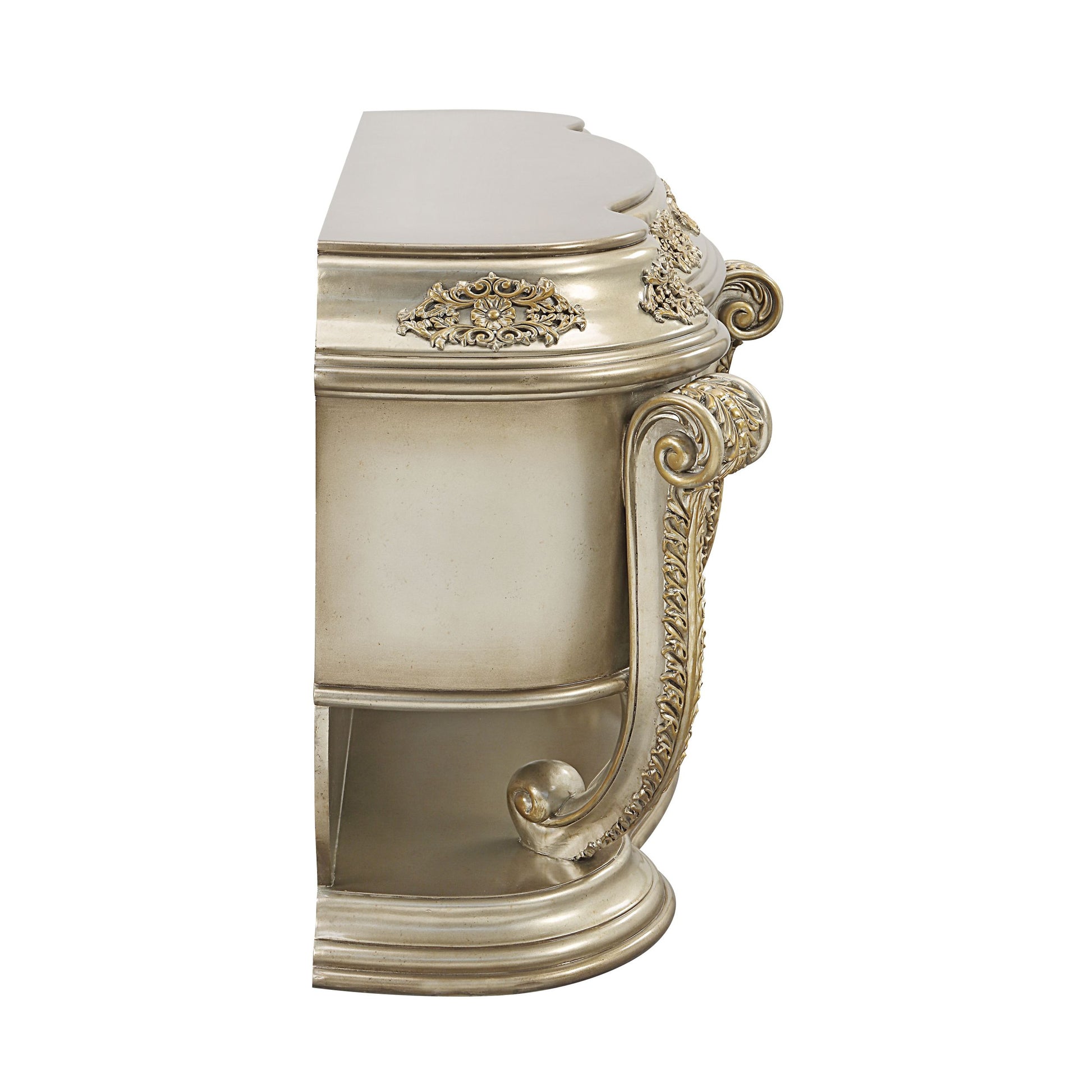 Danae Dresser Champagne & Gold Finish Bd01237 Gold Mdf