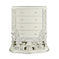 Adara Chest Antique White Finish Bd01252 Antique White Mdf