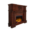 Vendome Fireplace Cherry Finish Ac01312 Cherry Solid Wood Mdf
