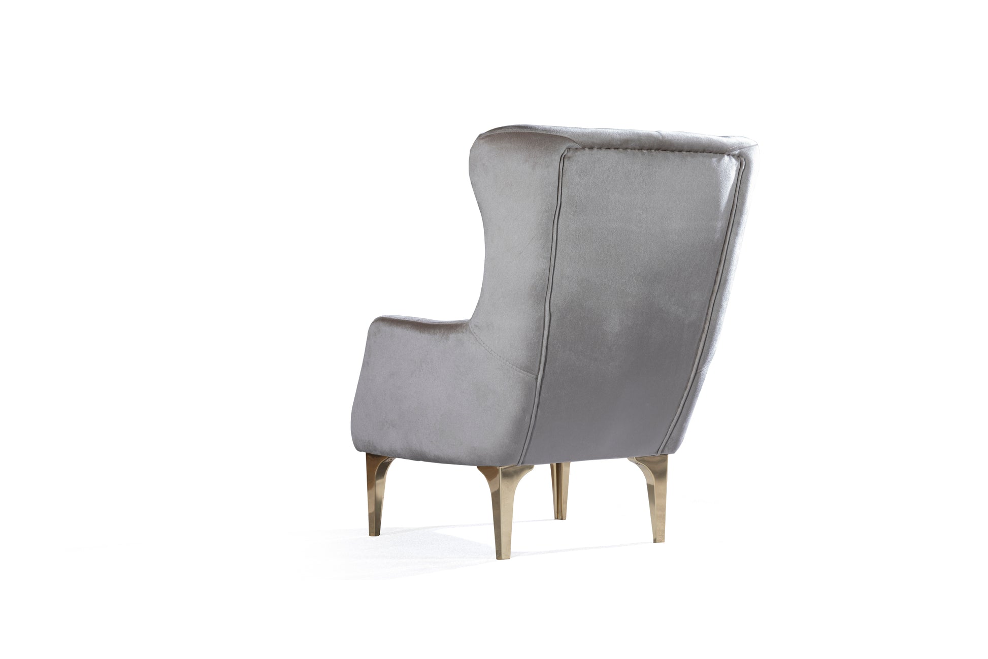 Lust Modern Style Chair In Taupe Taupe Modern Upholstered Wood