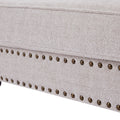 Living Room Furniture, Modern 3 Piece Including Three Seater, Loveseat And Single Chair,Chenille Modern Upholstered Sofa Set, White White Brown Chenille Wood Primary Living Space Medium Soft Cushion Back American Design Birch Armless Polyester Chenille 3