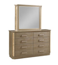 Medusa Dresser Made With Wood In Gold Finish Gold Bedroom Contemporary,Modern Wood