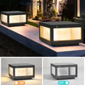 Solar Wall Lamp With Dimmable Led 2 Pack Black Aluminium