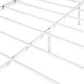 Twin Over Full Metal Bunk Bed, Heavy Duty Bunk Bed,Easy Assembly With Enhanced Upper Level Guardrail, White Box Spring Not Required Twin White Metal Bedroom Bunk Metal