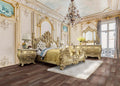 Cabriole Mirror Gold Finish Bd01465 Gold Mdf