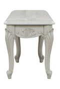 Tuscan Traditional Style End Table Made With Wood In Silver Silver Grey Primary Living Space Traditional Coffee & End Tables Glossy Wood Parsons