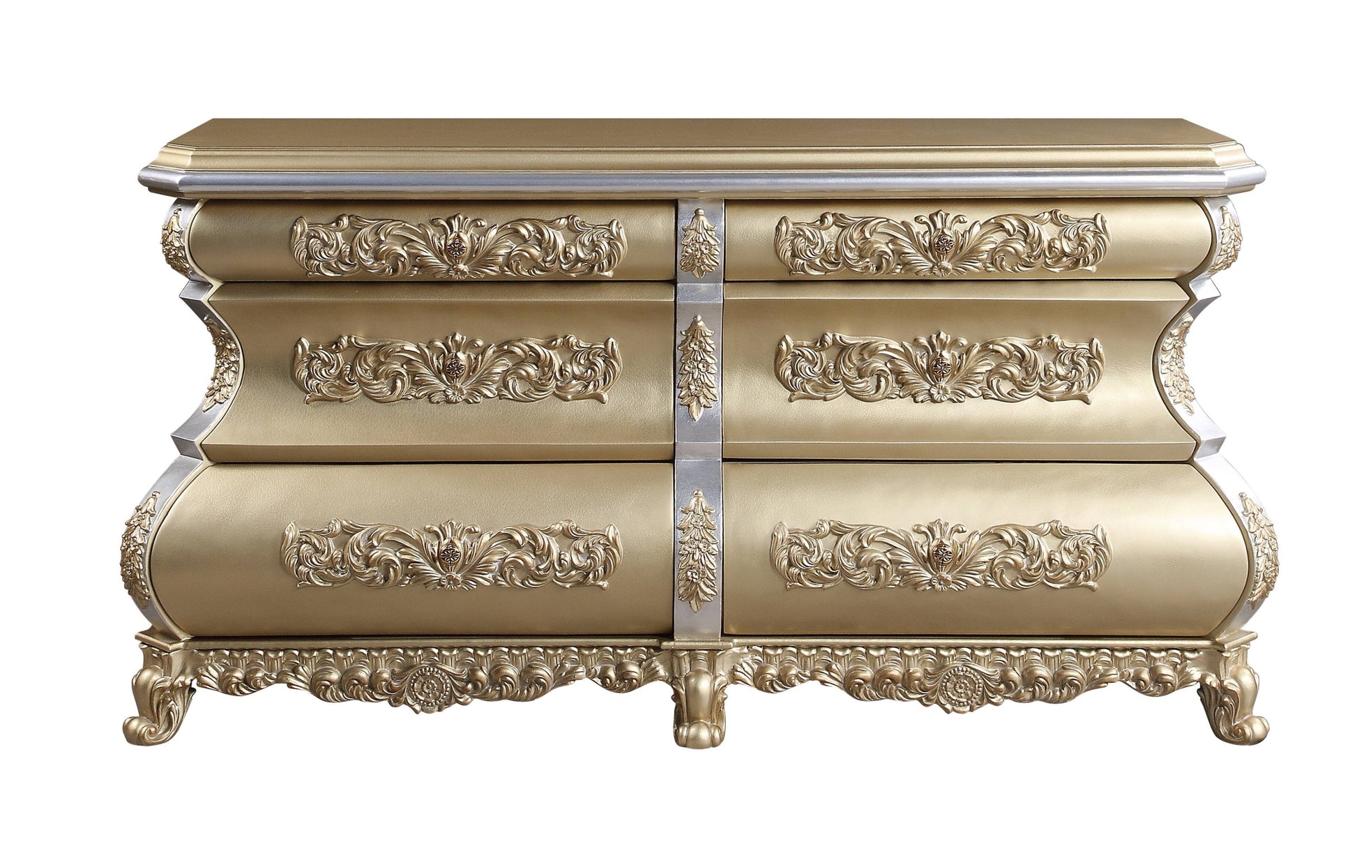 Seville Server Gold Finish Dn00454 Gold Mdf