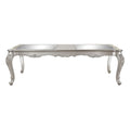 Bently Dining Table Champagne Finish Dn01367 Champagne Solid Wood Mdf