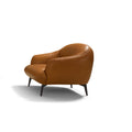 Leonia Chair Cognac Leather Lv00939 Brown Leather