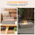 Tabletop Fireplace, 13
