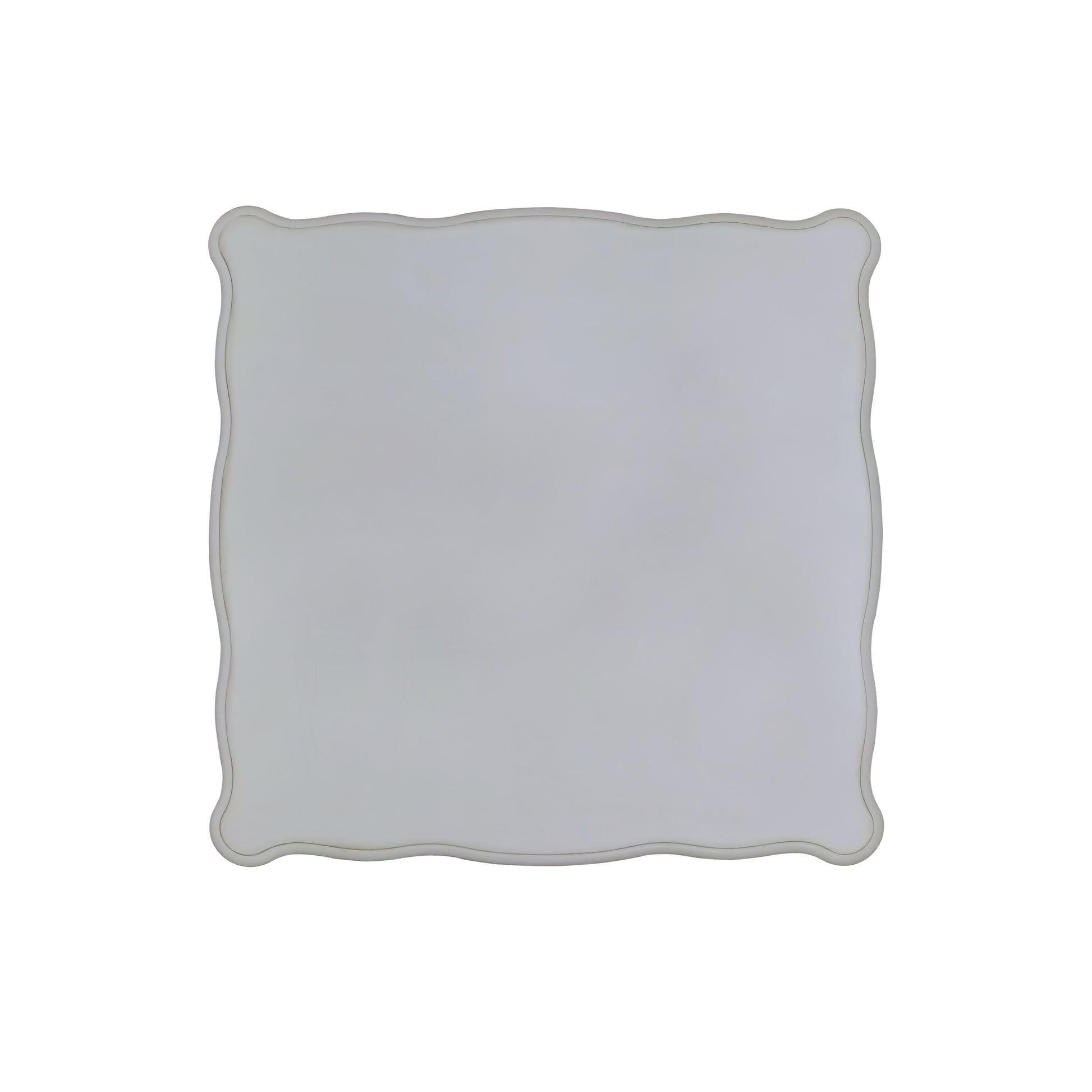 Vendome Coffee Table Square , Antique Pearl Finish Lv01526 Antique White Wood