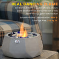 Concrete Tabletop Fireplace, 9
