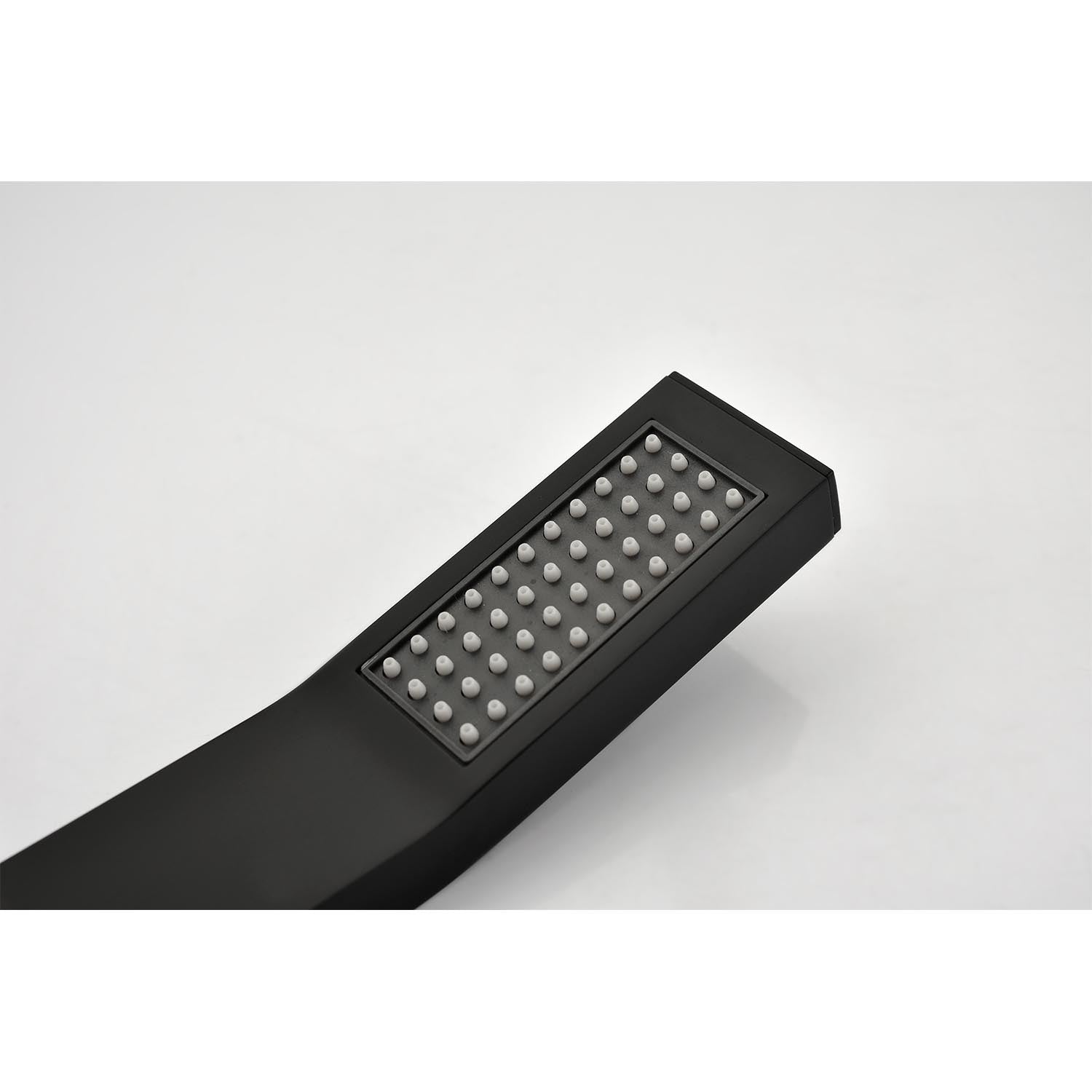 16" Rain Shower Head Systems Wall Mounted Shower One Matte Black Wall Mounted Bathroom Brass