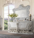 Adara Mirror Antique White Finish Bd01250 Antique White Mdf