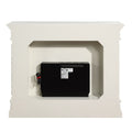 Vanaheim Fireplace Antique White Finish Ac01617 Antique White Mdf