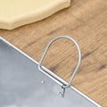 5 Piece Garden Patio Dining Set, Steel, Outdoor Conversation Set, Square Dinner Table With Built In Ice Bucket Insert, 4 Rocking Chairs For Garden, Lawn, Backyard, Beige Beige Steel