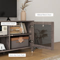 Industrial Tv Cabinet Stand For Tvs Up To 65