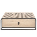 3 Door Cabinet, Accent Storage Cabinet, Suitable For Living Room, Bedroom, Dining Room, Study Natural Particle Board