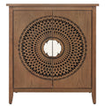 2 Door Cabinet, American Furniture, Suitable For Bedroom, Living Room, Study Walnut Mdf