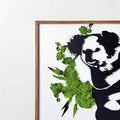 Koala Moss Metal Wall Art Green Iron