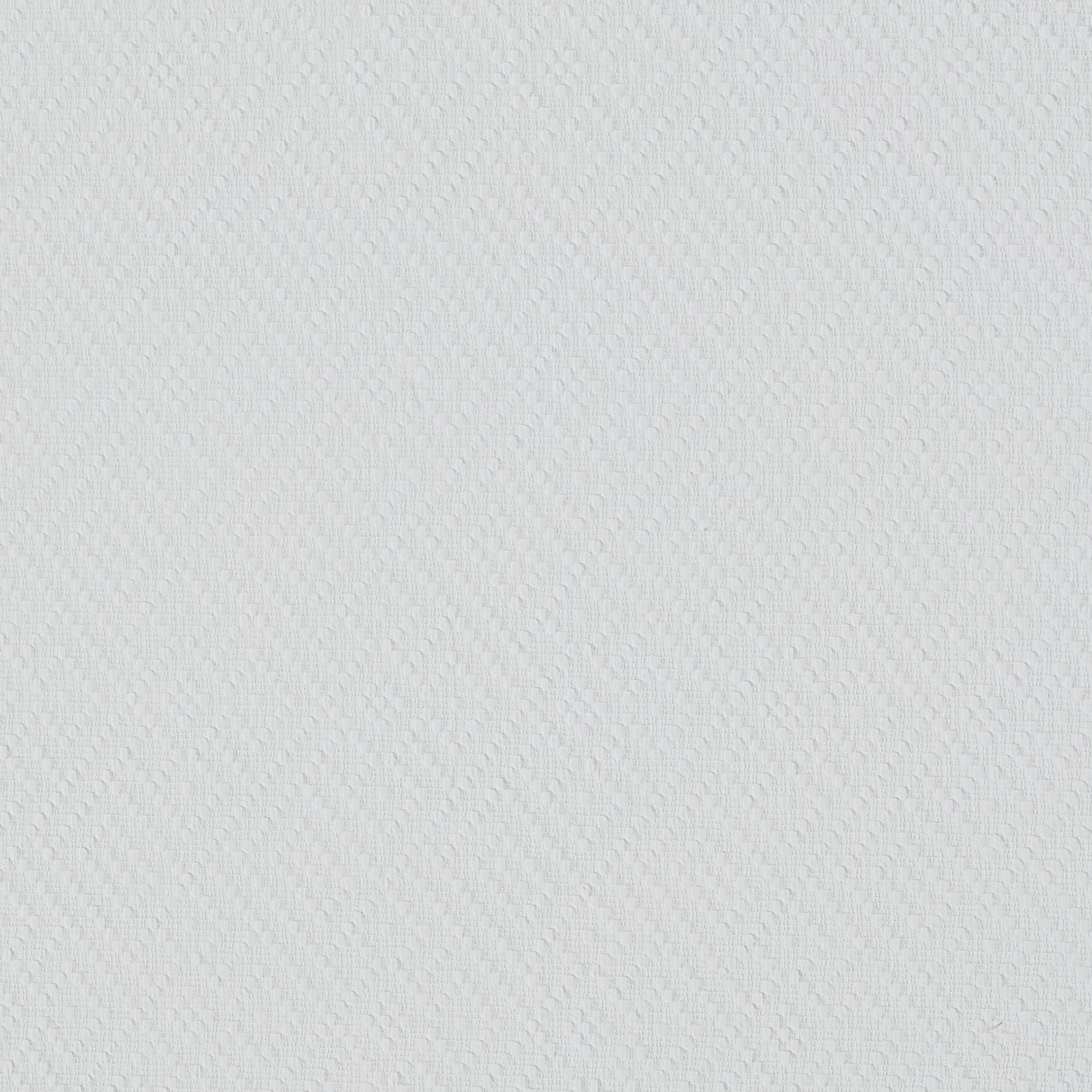 Matelasse Shower Curtain White Cotton