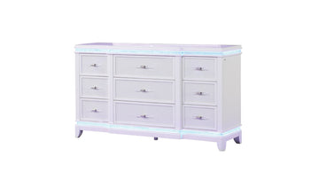 Opium Dresser In Milky White White Bedroom Contemporary,Modern Wood