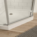 Pivot Shower Door, With 1 4