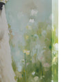 Llama Canvas Wall Art Llama Green Multi Mdf