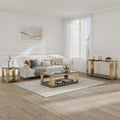 Modern Glass Console Table, 55