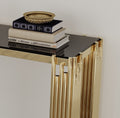 Modern Glass Console Table, 55