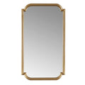 Gold Soped Wood Wall Mirror Gold Mdf