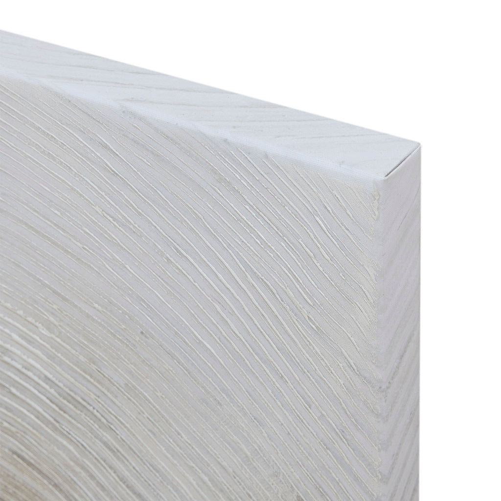 Hand Embellished Abstract 3 Piece Canvas Wall Art Set Silver Mdf