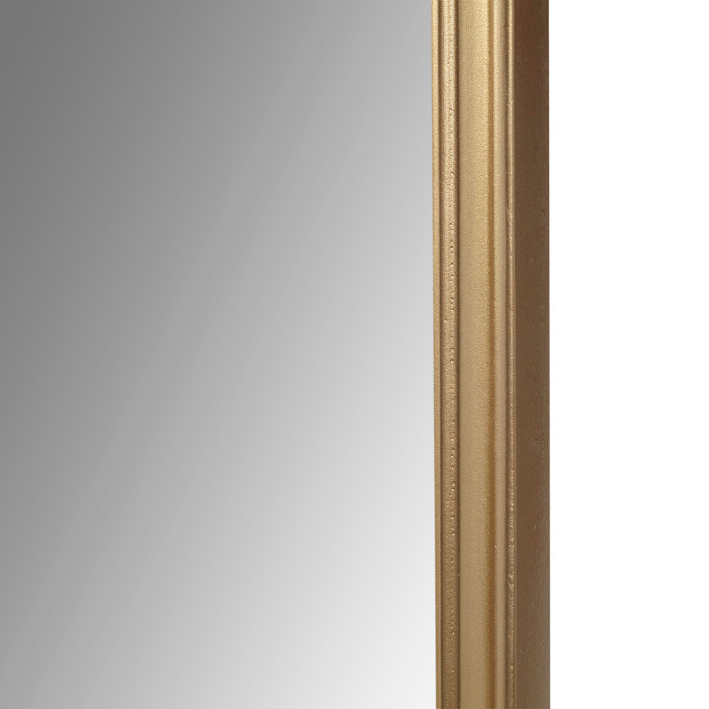 Gold Soped Wood Wall Mirror Gold Mdf