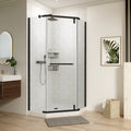 Pivot Shower Door, With 1 4