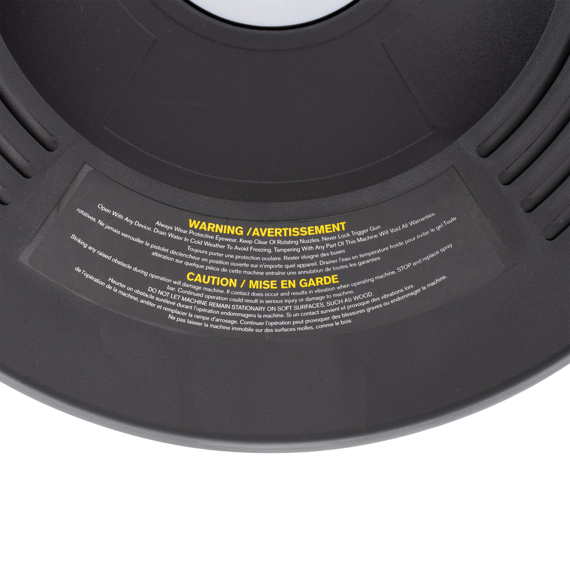 15Inch Pressure Washer Surface Cleaner Maximum Working Pressure Of 4,000 Psi Black Traditional Abs Steel Q235