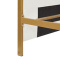 King Size Bed Frame,Upholstered Platform Bed & High Headboard With Wood Slat Support,No Box Spring Needed,Easy Assembly, Velvet White Box Spring Not Required King White Metal Bedroom Bed Frame Velvet Metal