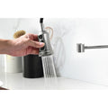 Pull Down Single Handle Spring Kitchen Faucet Brushed Nickel Stainless Steel