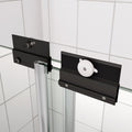 Bypass Shower Door, Sliding Door, With 1 4