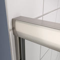 Bathtub Bypass Shower Door, Sliding Door, With 1 4