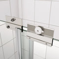 Bathtub Bypass Shower Door, Sliding Door, With 1 4