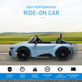 Licensed Bmw I8 Coupe Electric Kids Ride On Car 6V Battery Powered Toy With Remote Control Music Horn Lights Mp3 Suspension Wheels For 37 96Months Old Blue Blue Steel