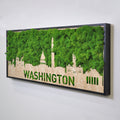 Washington Moss City Metal Wall Art Green Iron