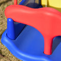 Baby Swing Set For Backyard Indoor Outdoor, Solid Metal Frame With Baby Seat Harness For Kid Age 6 36 Months Multi Metal